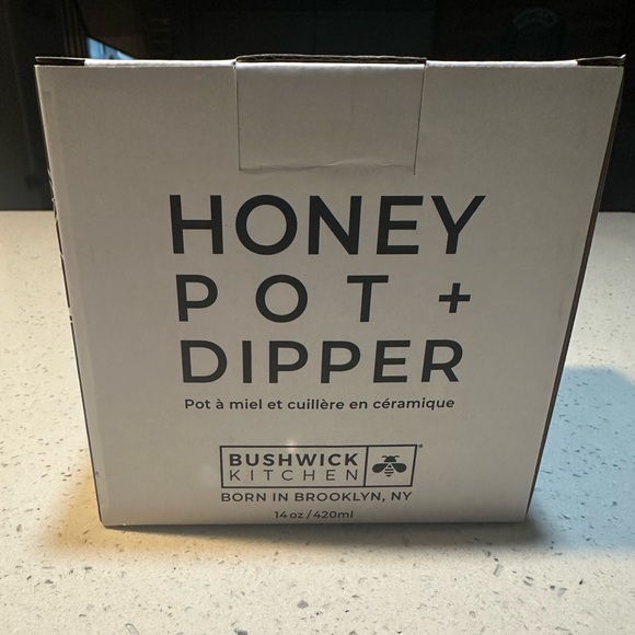 New in box / Honey Jar + Dipper by BUSHWICK KITCHEN - Picture 5 of 15